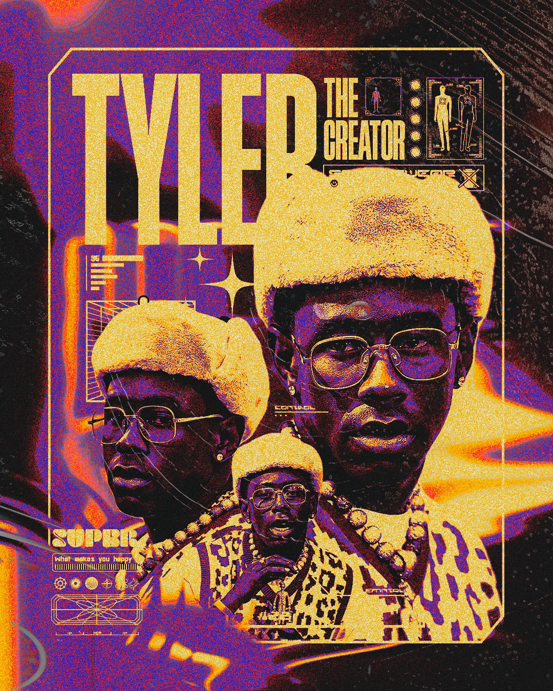 Tyler the Creator inspired artwork